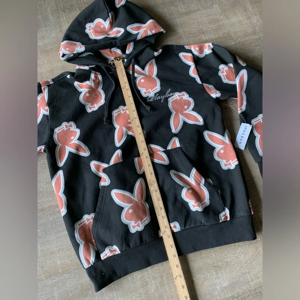 Playboy x PacSun GLOW Adult Hoodie Small Unisex Exclusive Limited Edition NEW - Picture 6 of 11